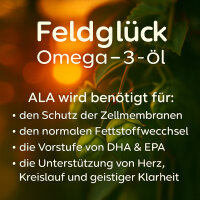 Feldglück - Omega-3-Öl